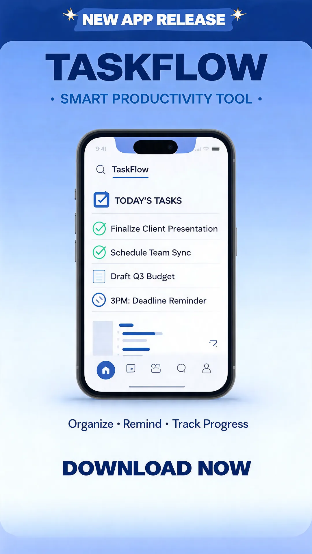 App drop promotion