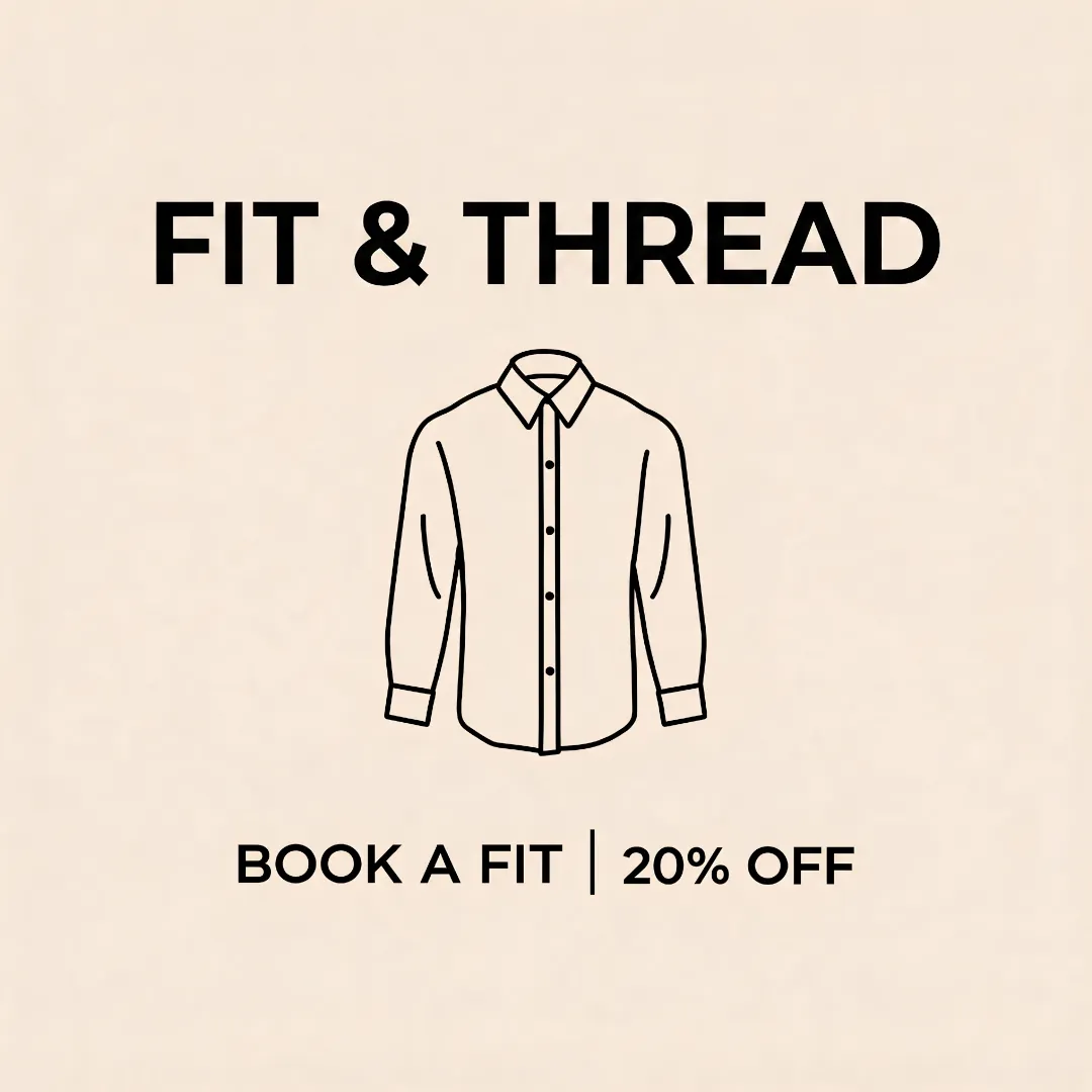 Business clothing promotion image