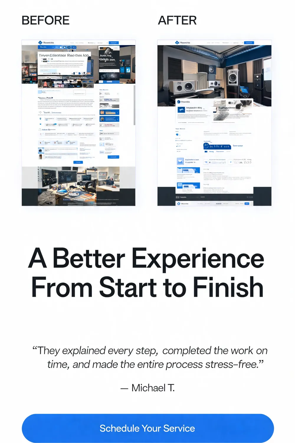 Web service customer review