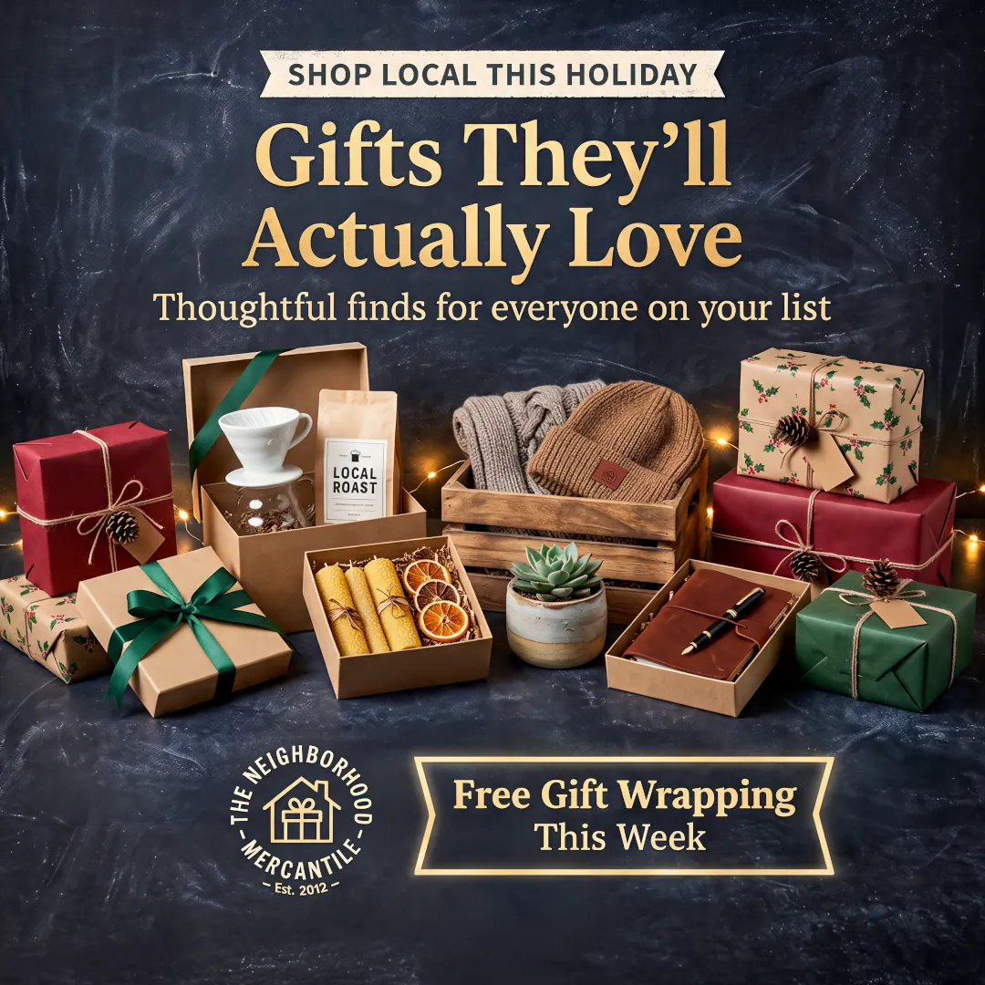 Christmas promotion advertising