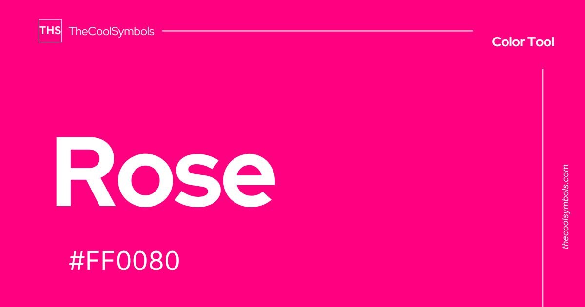 Rose Colors Tool - Explore Rose Shades, Palettes & Design Inspirations