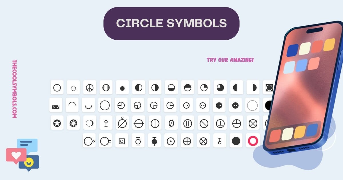 Circle Symbols | Quickly Copy & Paste